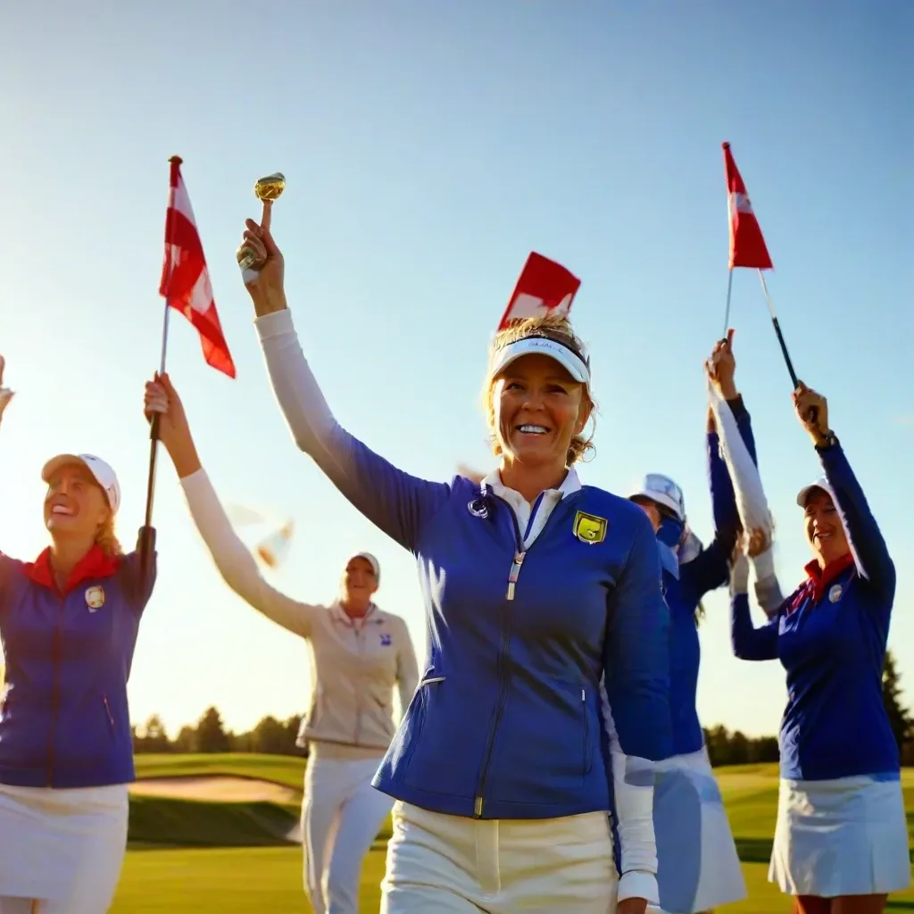 Solheim Victory Celebration